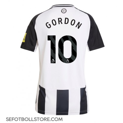 Newcastle United Anthony Gordon #10 Replika Hemmatröja Dam 2024-25 Kortärmad